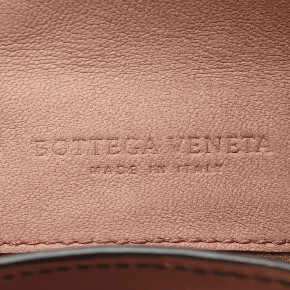 Bottega Veneta Piazza Handbag Leather Pink Burgundy - Picture 4 of 8
